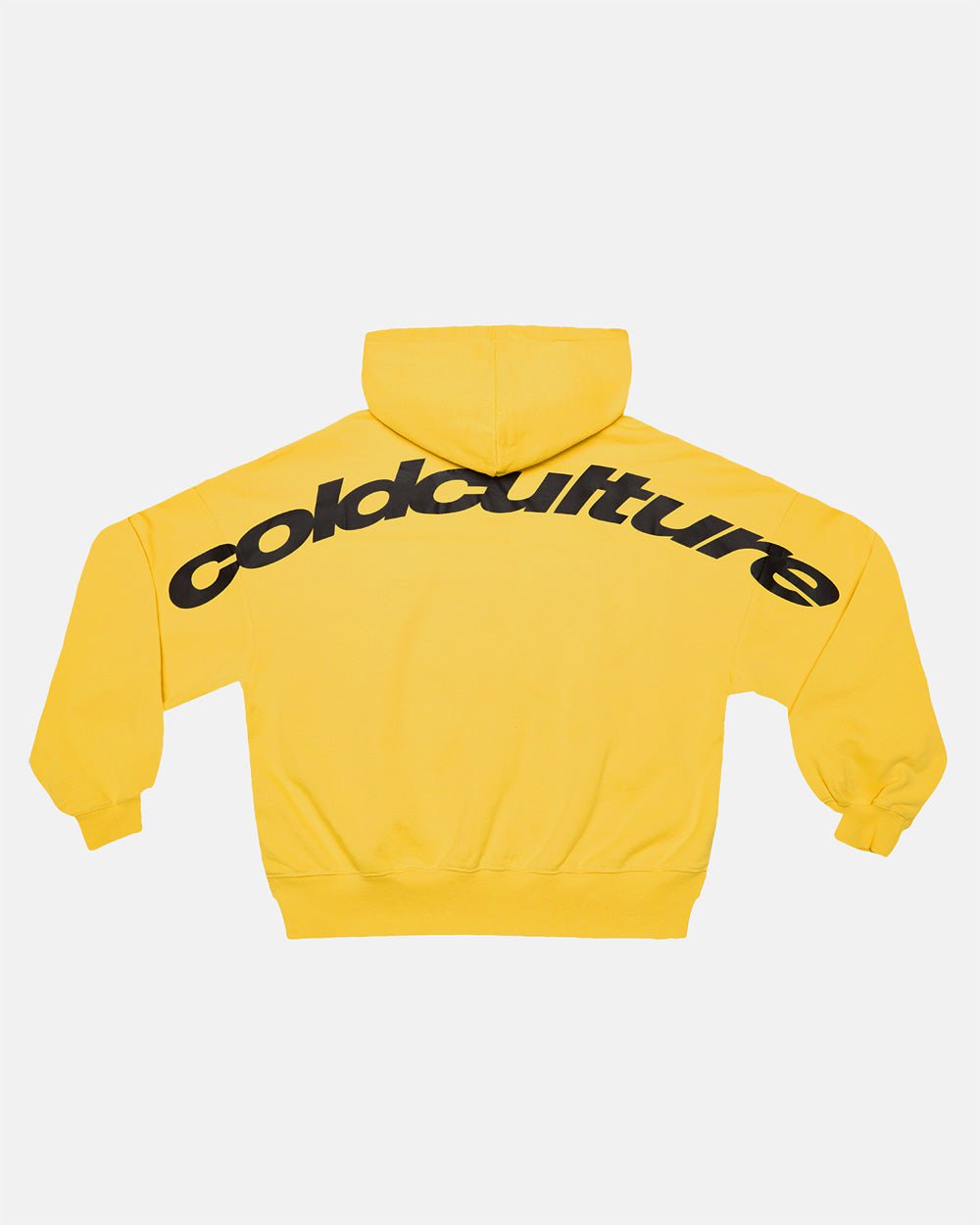 HOODIE CURVADO AMARILLO