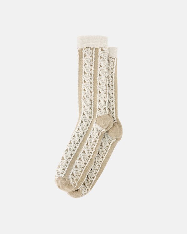 CALCETINES DE HERRADURA GRIS CLARO