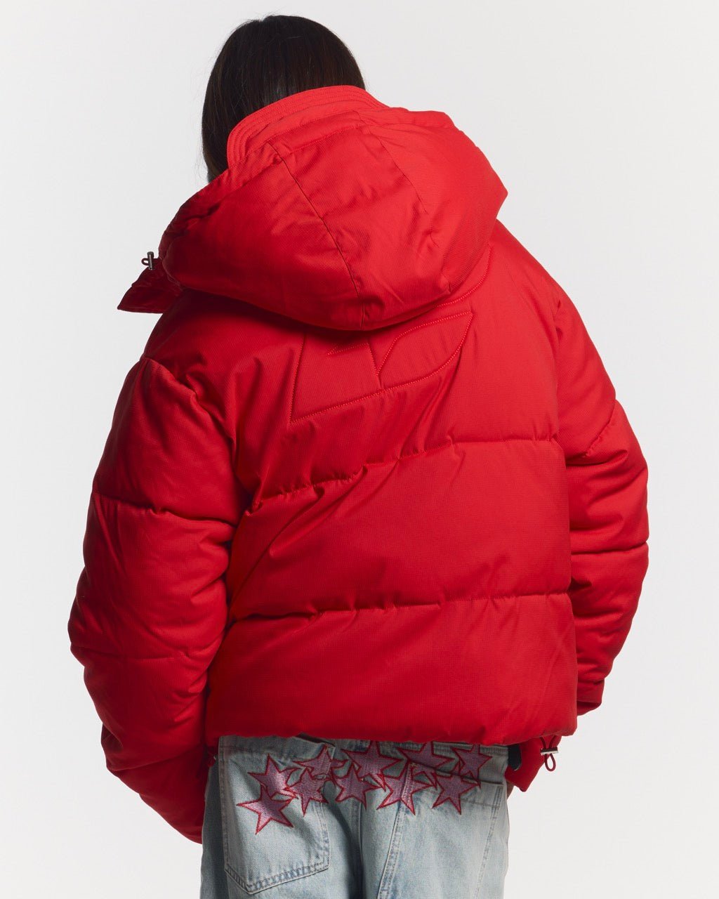 PUFFER DIARIO ROJO