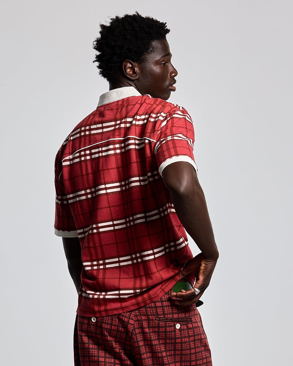 CAMISA DE POLO CRIMSON PLAID
