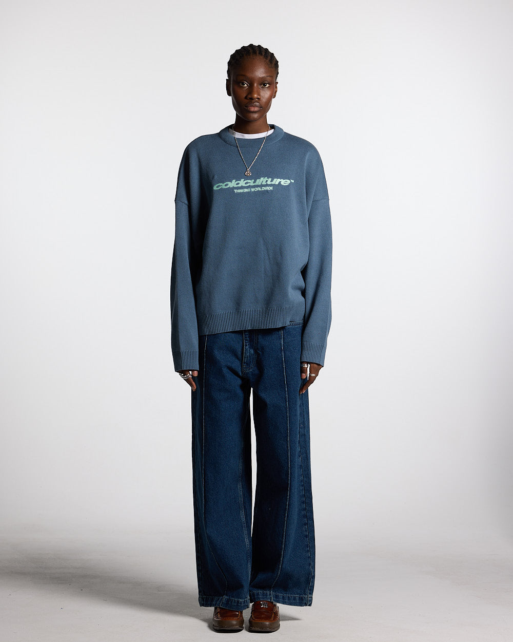PANTALONES PINTUCK V2 AZUL DENIM