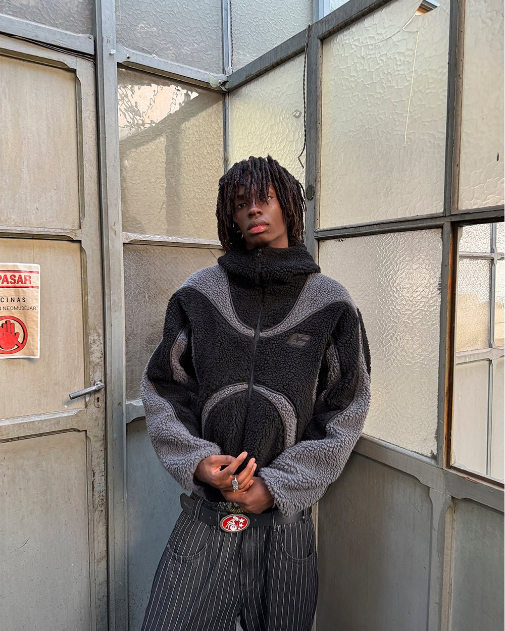 CHALECO DE FLEECE PARA QUITAR NEGRO