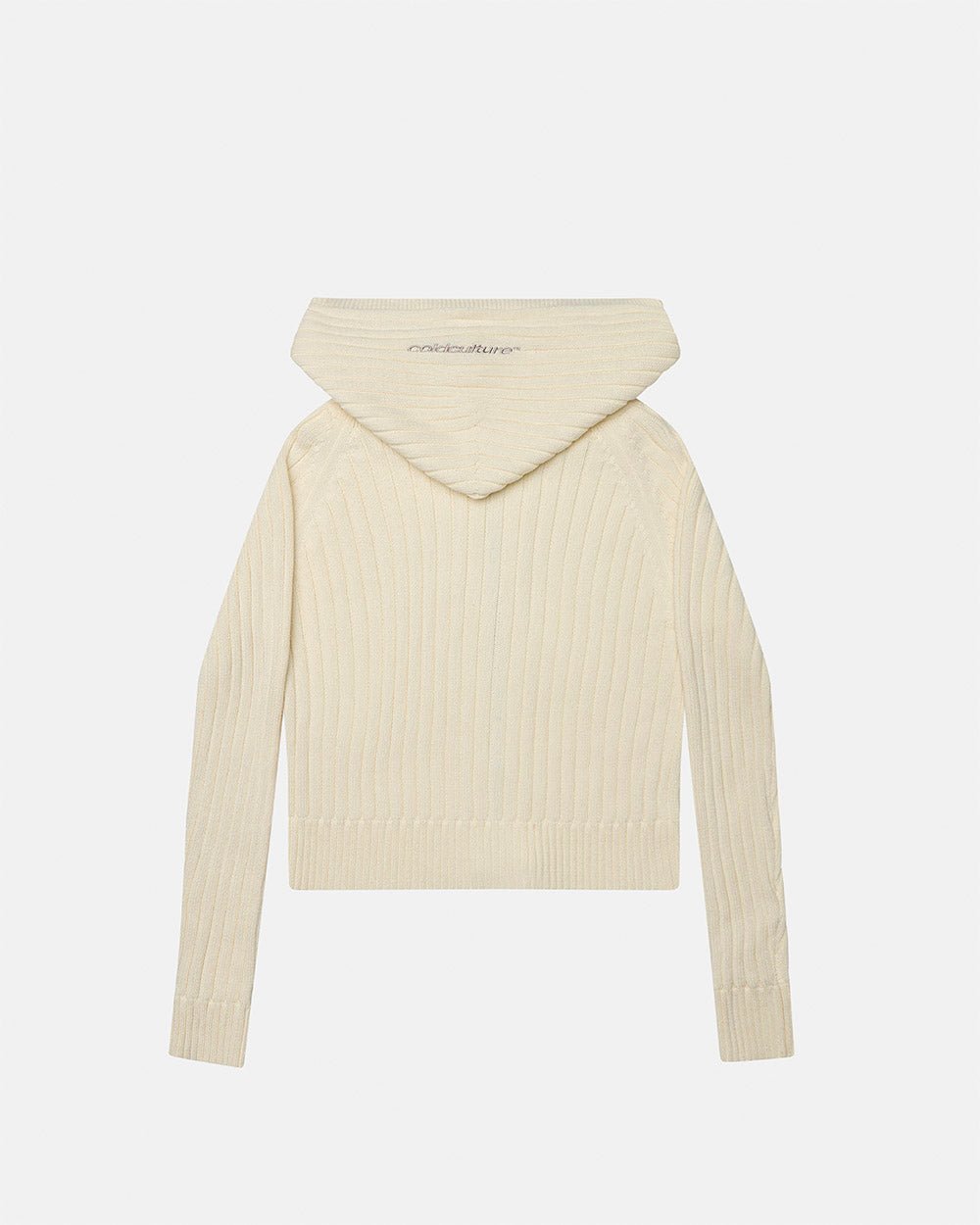 CHALECO DE PUNTO CON CIERRE ZIP TRACK BLANCO OFICINA