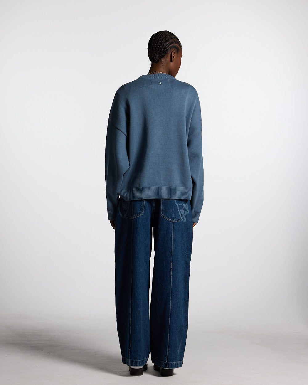 PANTALONES PINTUCK V2 AZUL DENIM