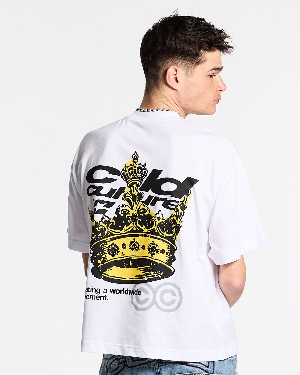 THE CROWN TEE BLANCO