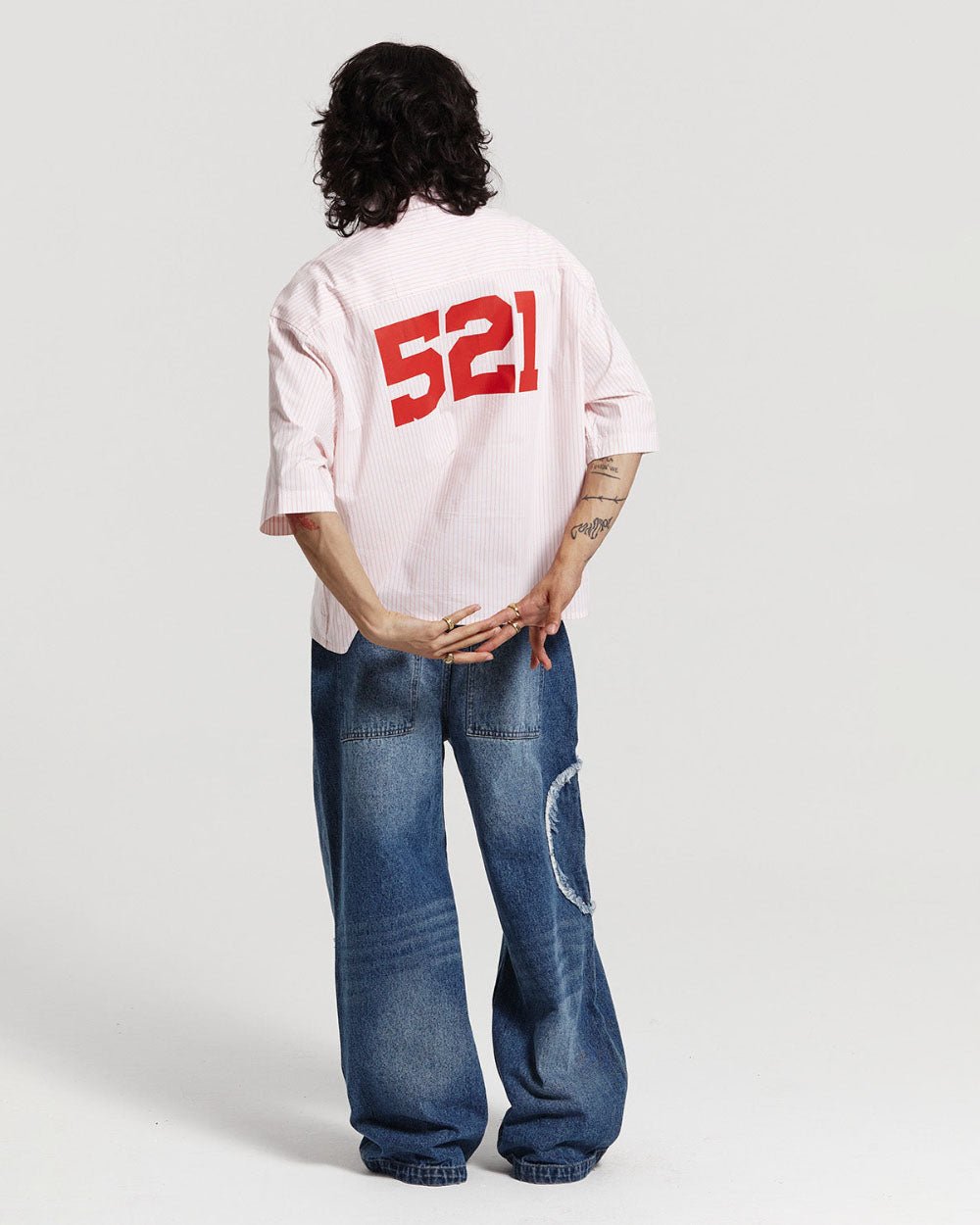CAMISA COUNTDOWN RAYAS ROSAS