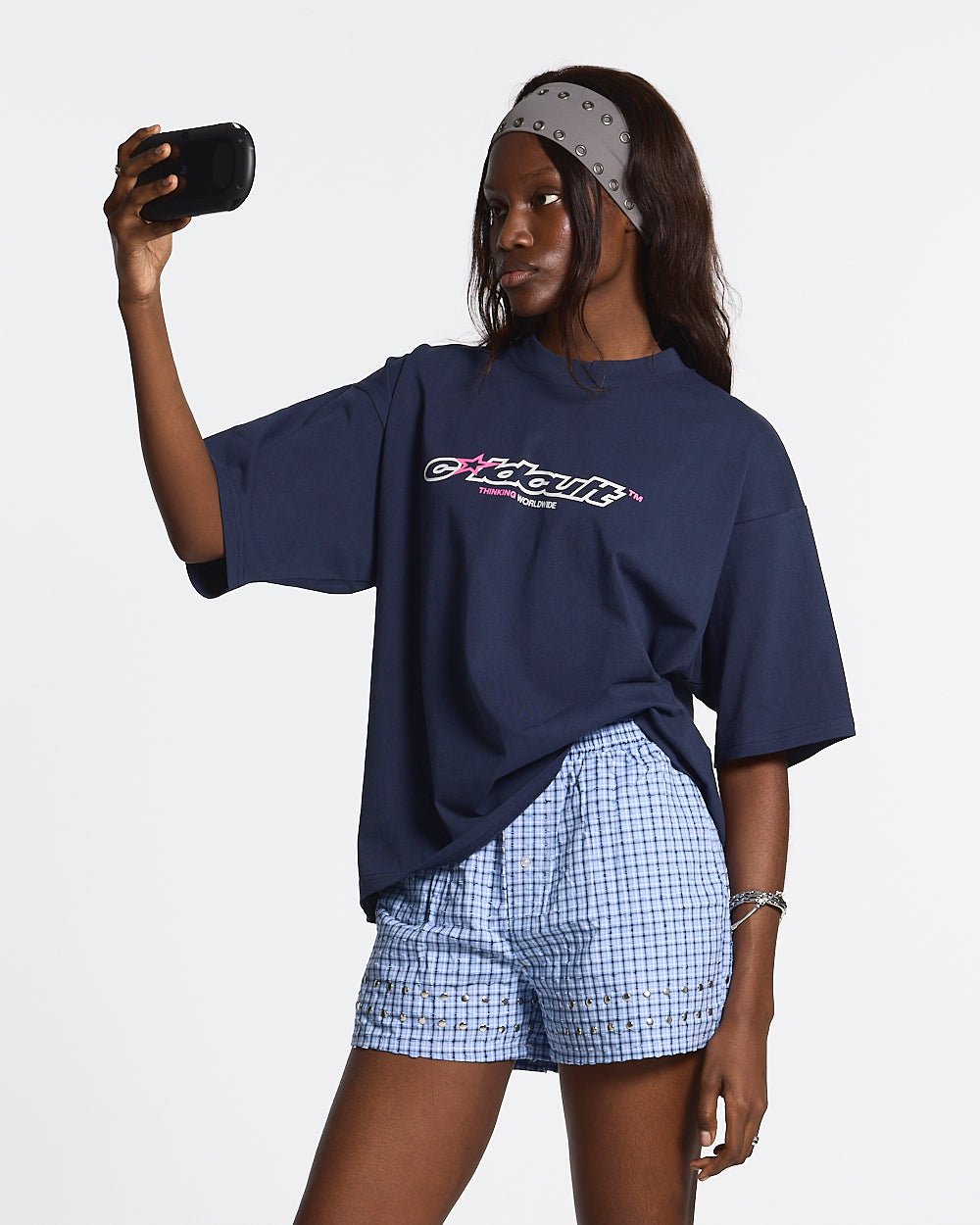 CULT STAR TEE AZUL INDIGO
