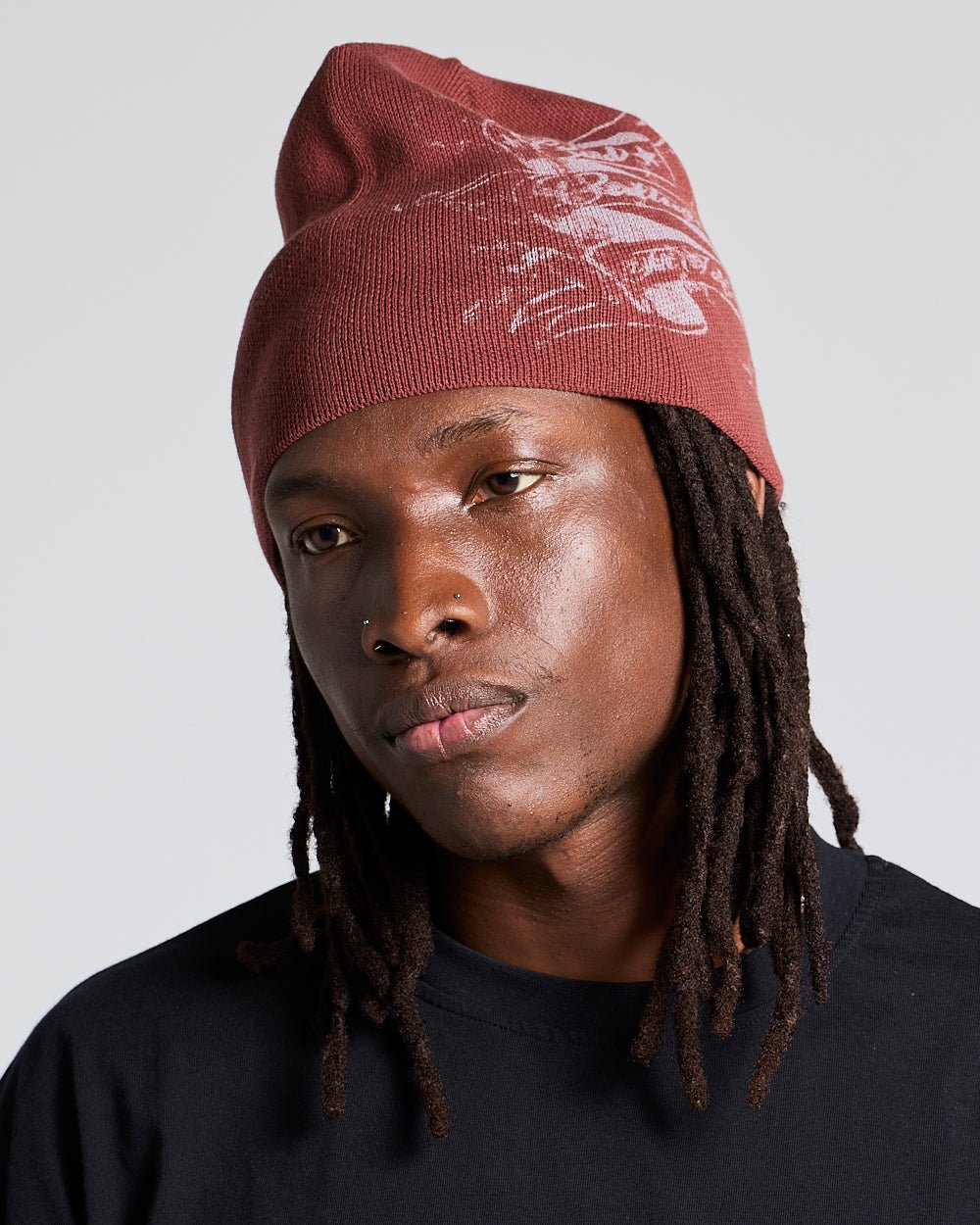 BURN ICONS BEANIE MARRÓN