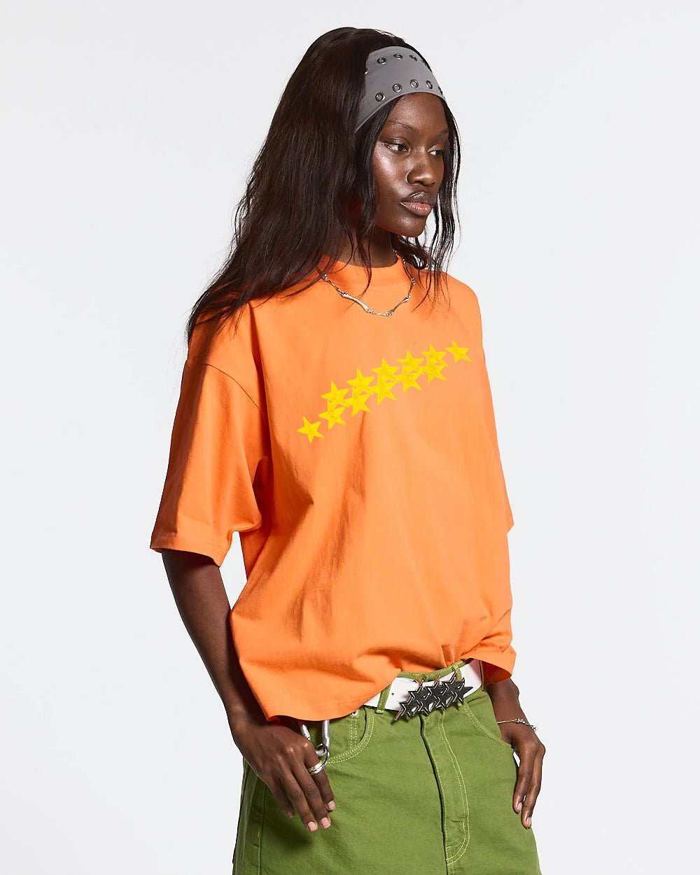 CAMISA STARS VIBRANTE NARANJA