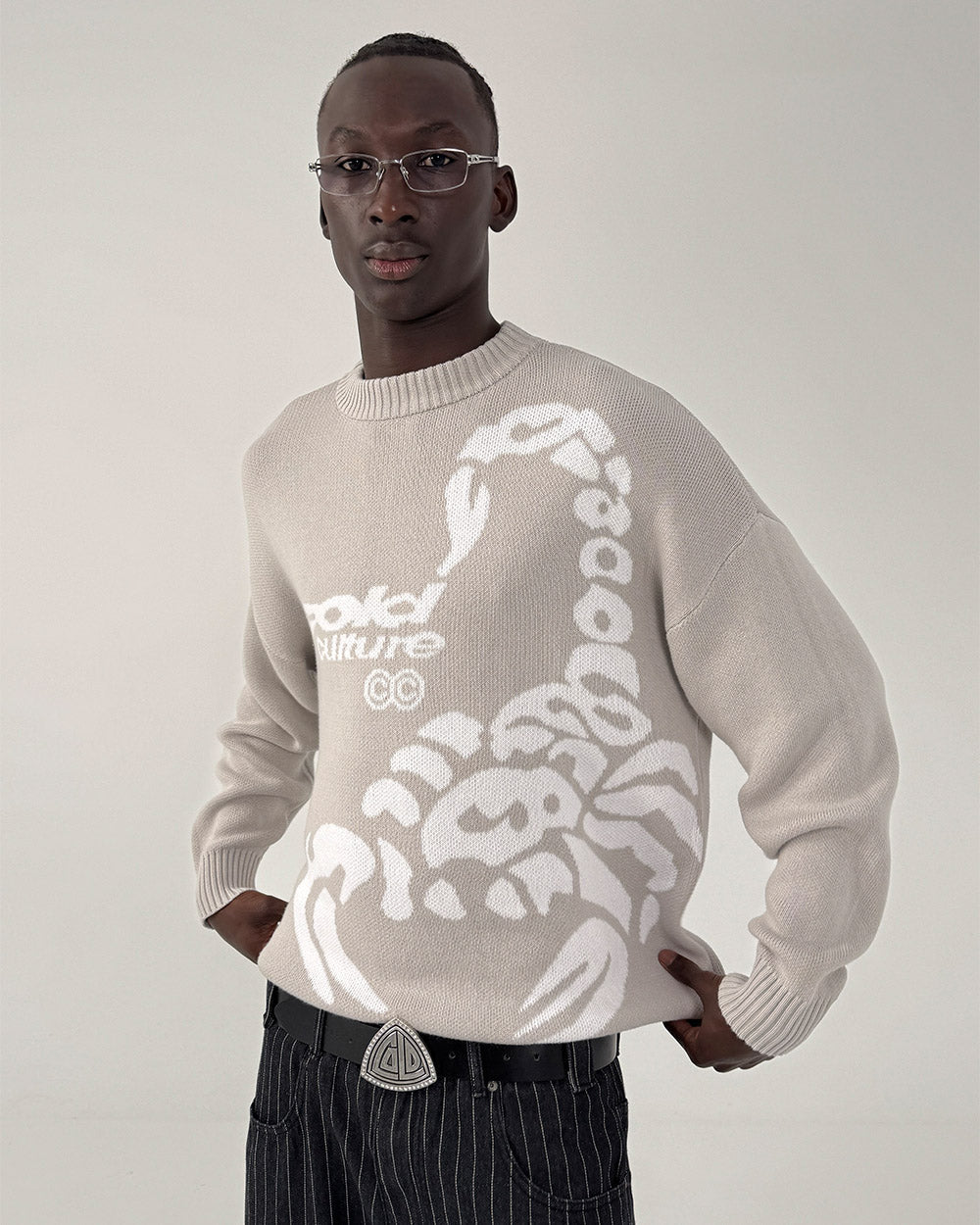 POISON KNIT GRIS FRÍO