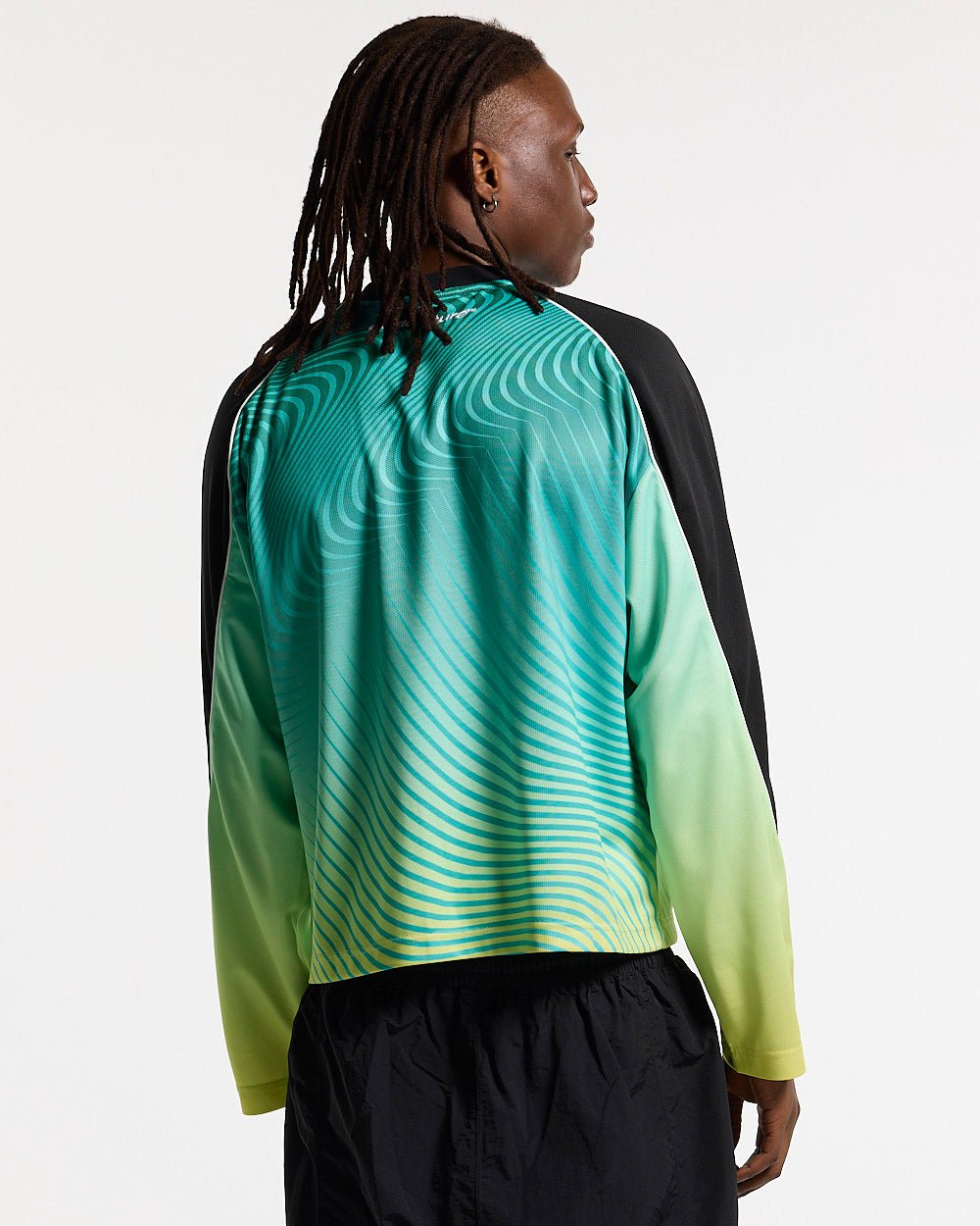 CAMISETA LARGA VERDE