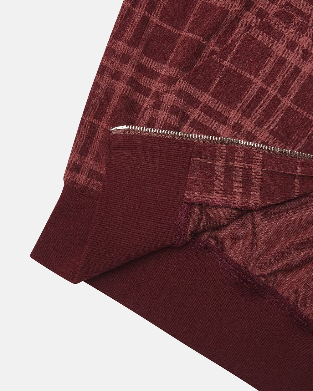 POSH ZIP HOODIE BURGUNDY