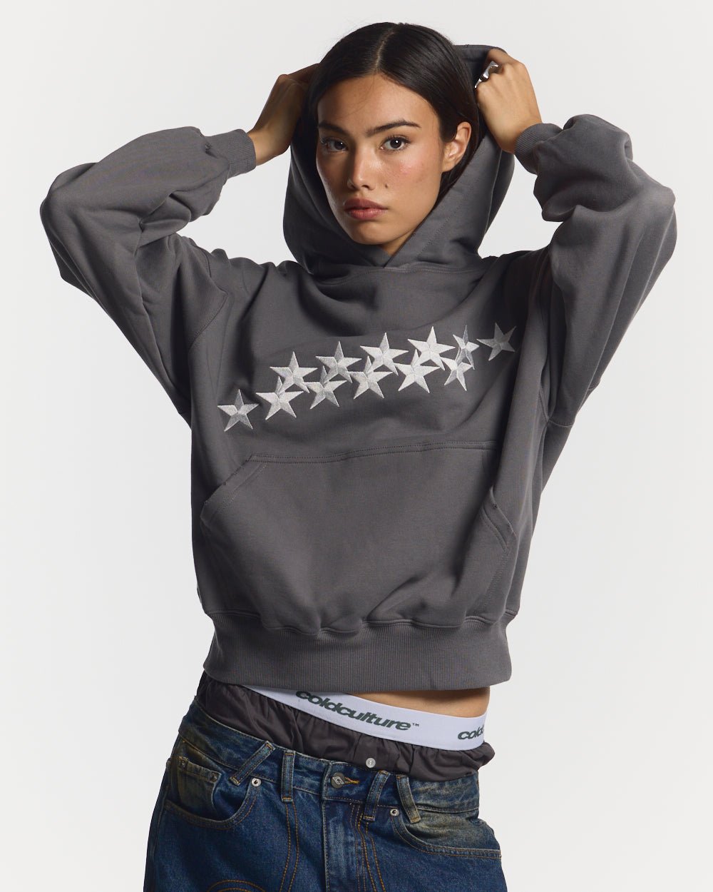 CHAMARRA STARS GREY POLVO