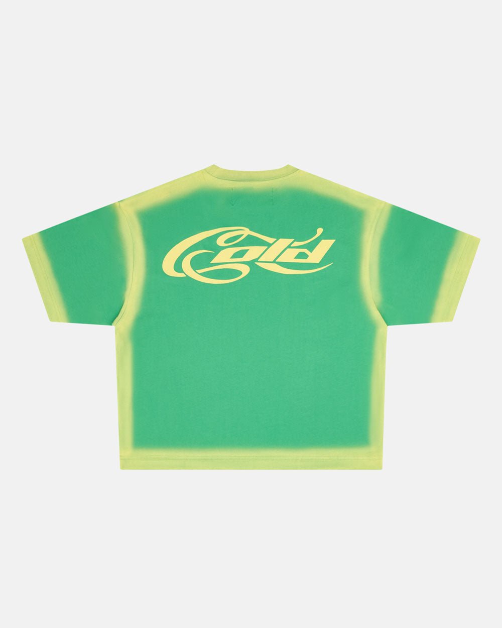 CAMISAS DE PANTALLA VERDE Y AMARILLA