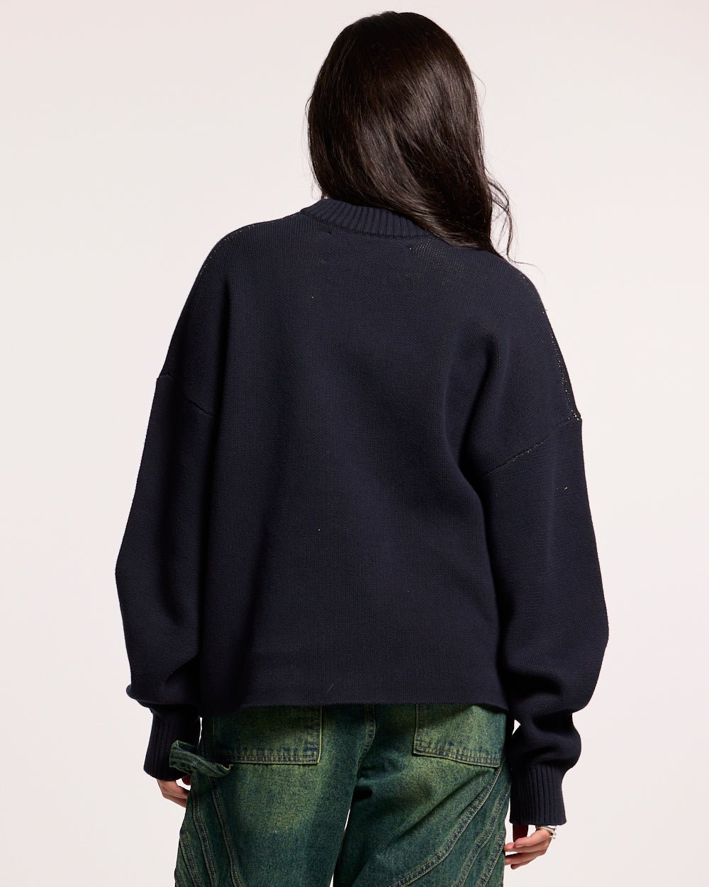 POISON KNITWEAR AZUL GRUESO