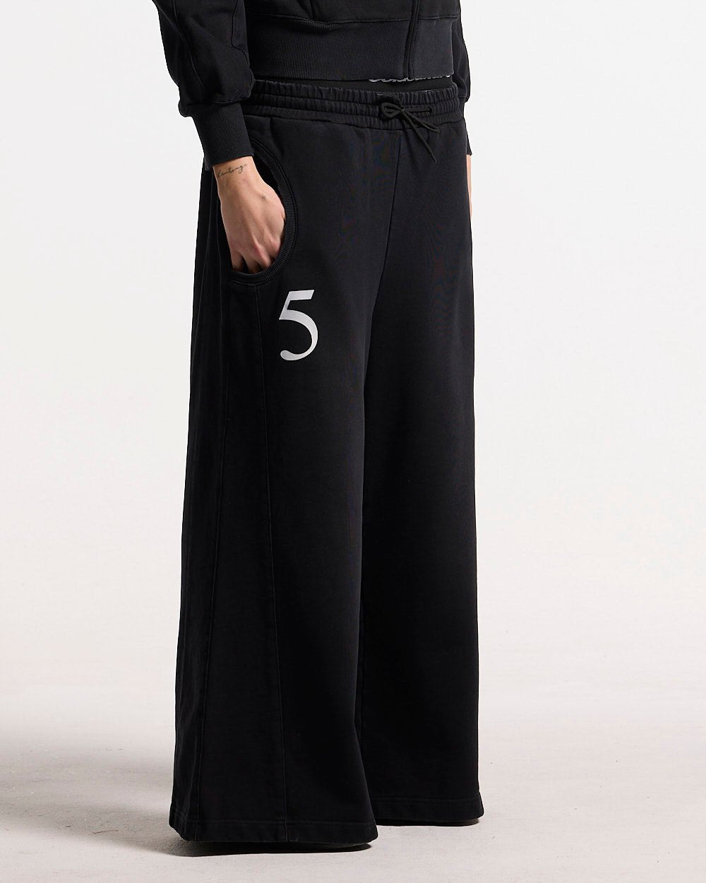 NIA SET PANTALONES DE ENTRENAMIENTO NEGRO