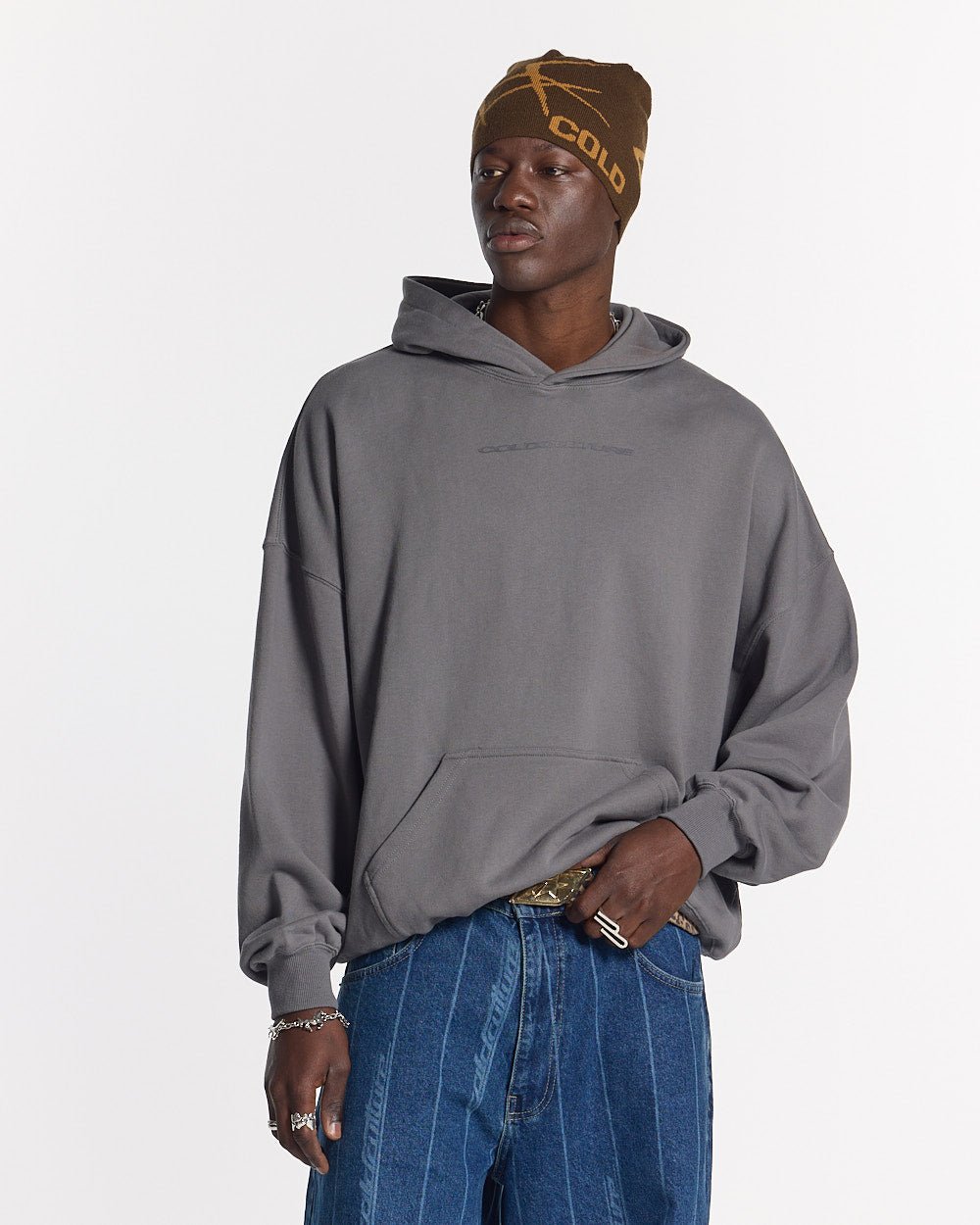 COSMOS ARC HOODIE GRIS AHUMADO