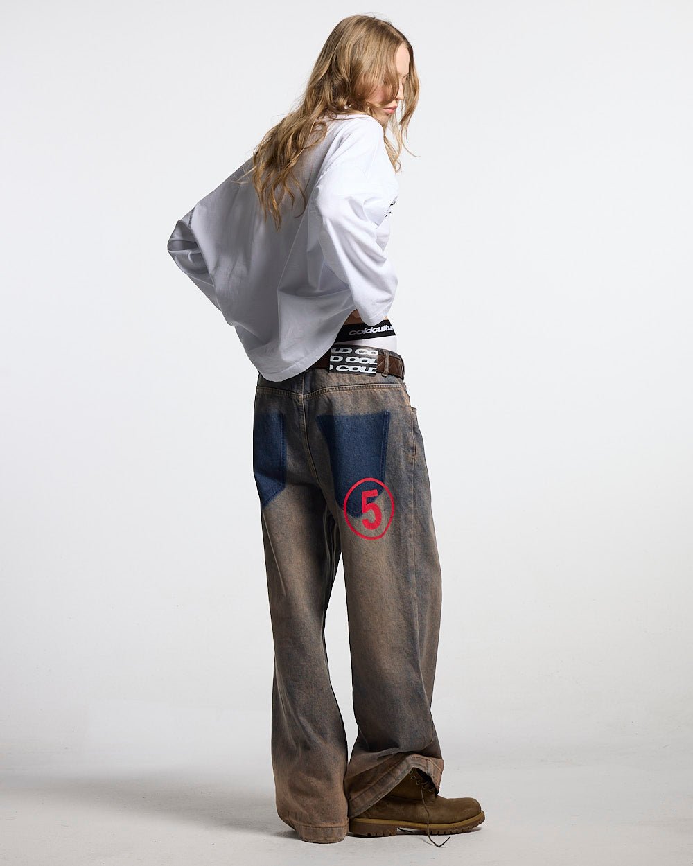 PANTALONES DENIM NUMBER 5 V3 AZUL OSCURO