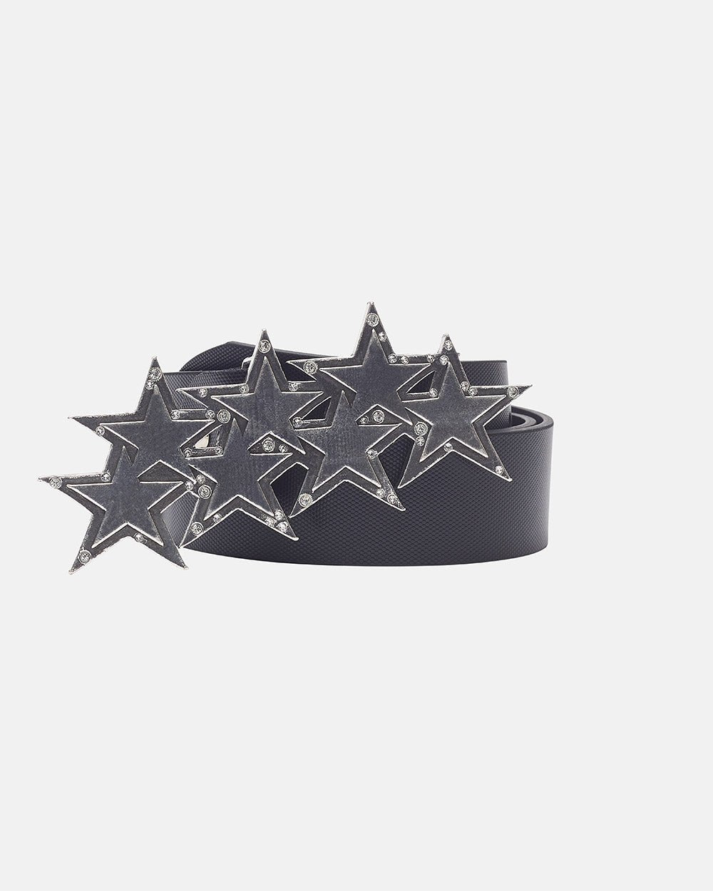 CINTURÓN DE CUERO BRILLOSOS CON ESTRELLAS