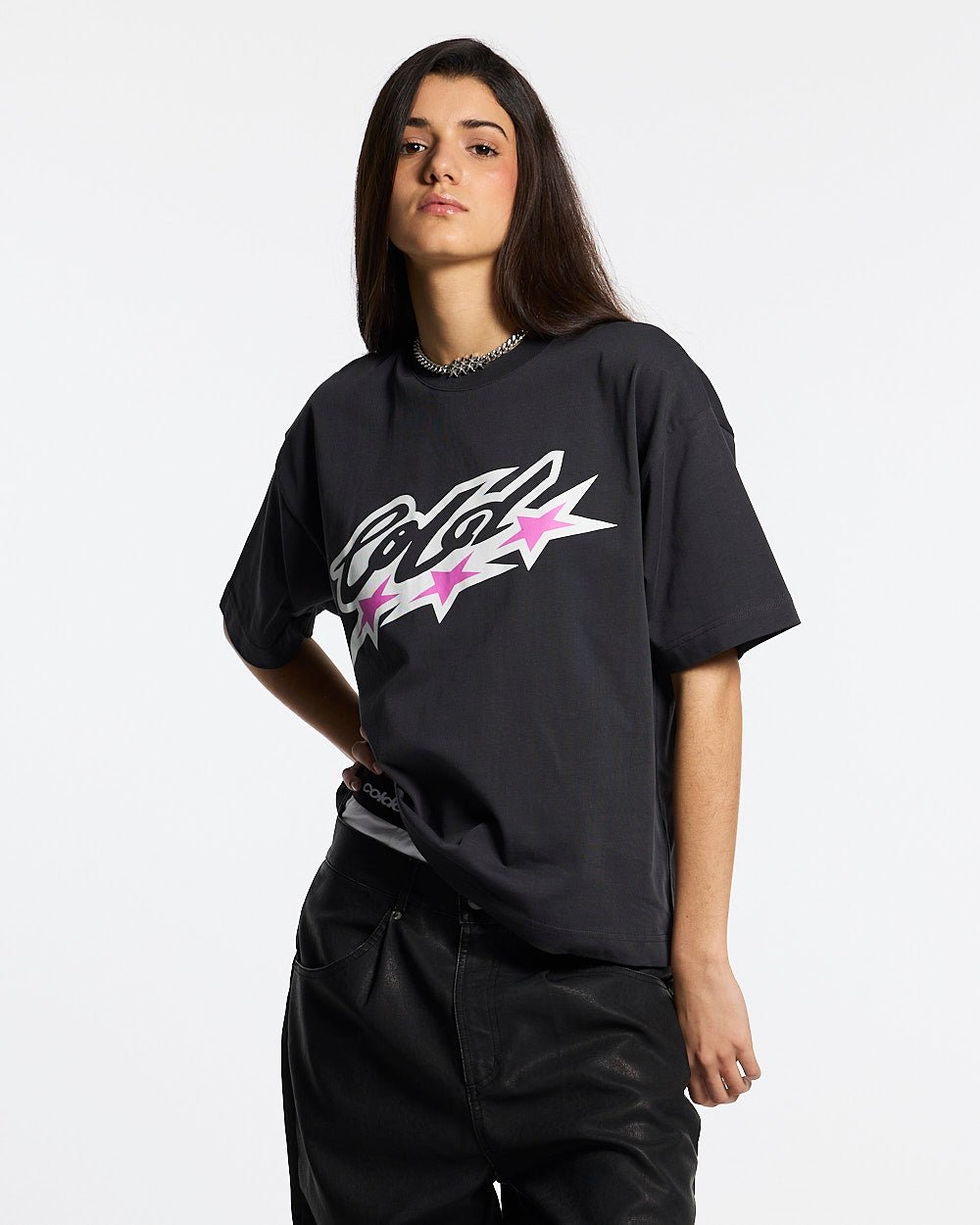 CAMISETA ALL STARS GRIS OSCURO