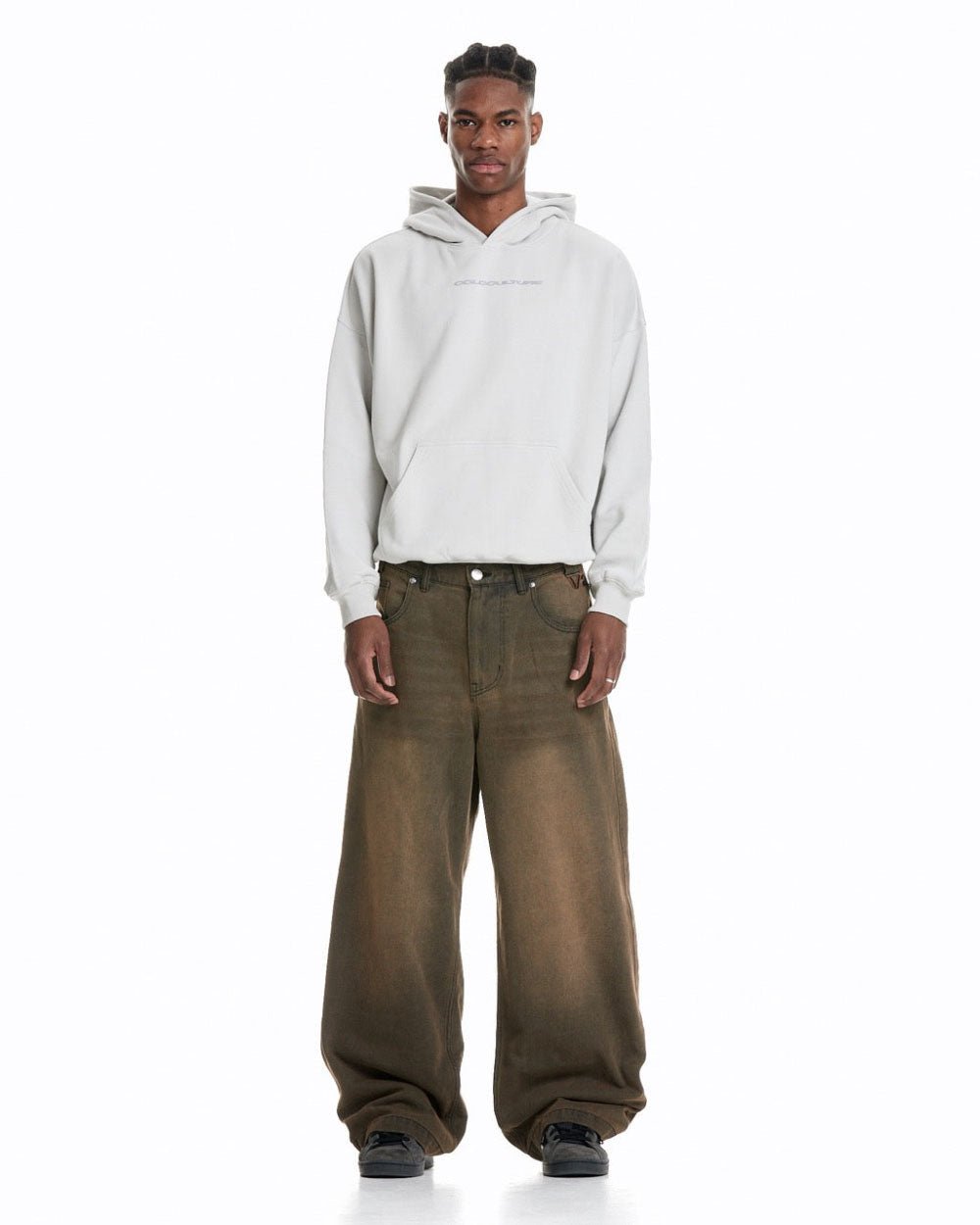 COSMOS ARC HOODIE GRIS CLARO