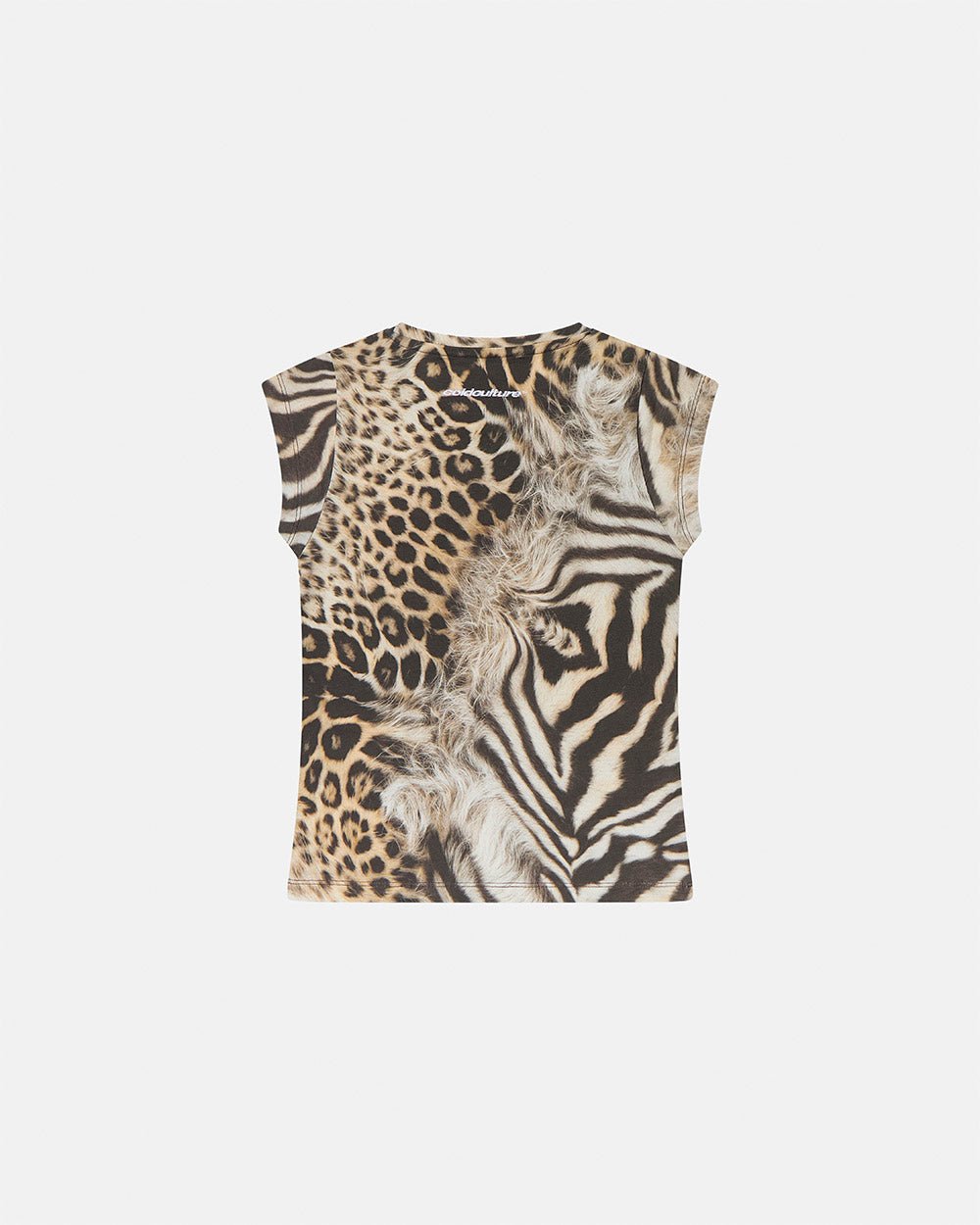 BLING BABY TEE LEOPARDO