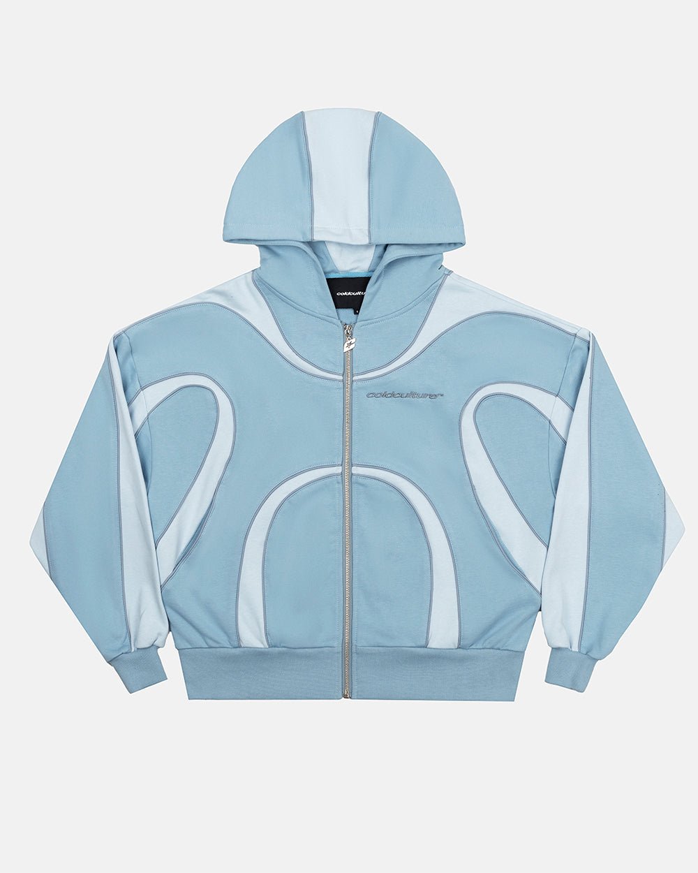 CHALECO DE FLEECE CON CIERRE Y ZIP LIGERO AZUL