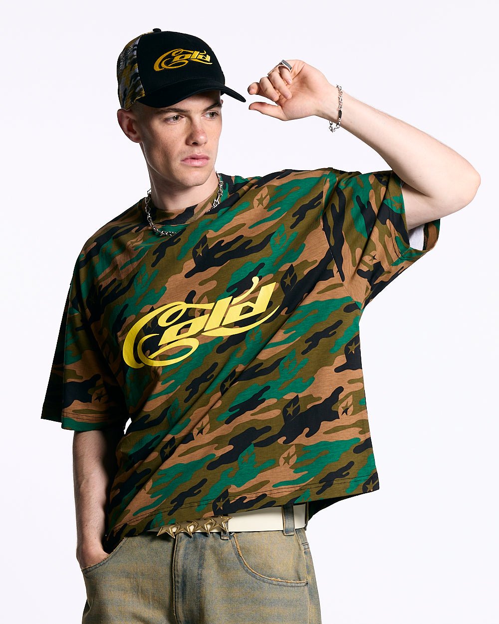 CAMO TEE VERDE