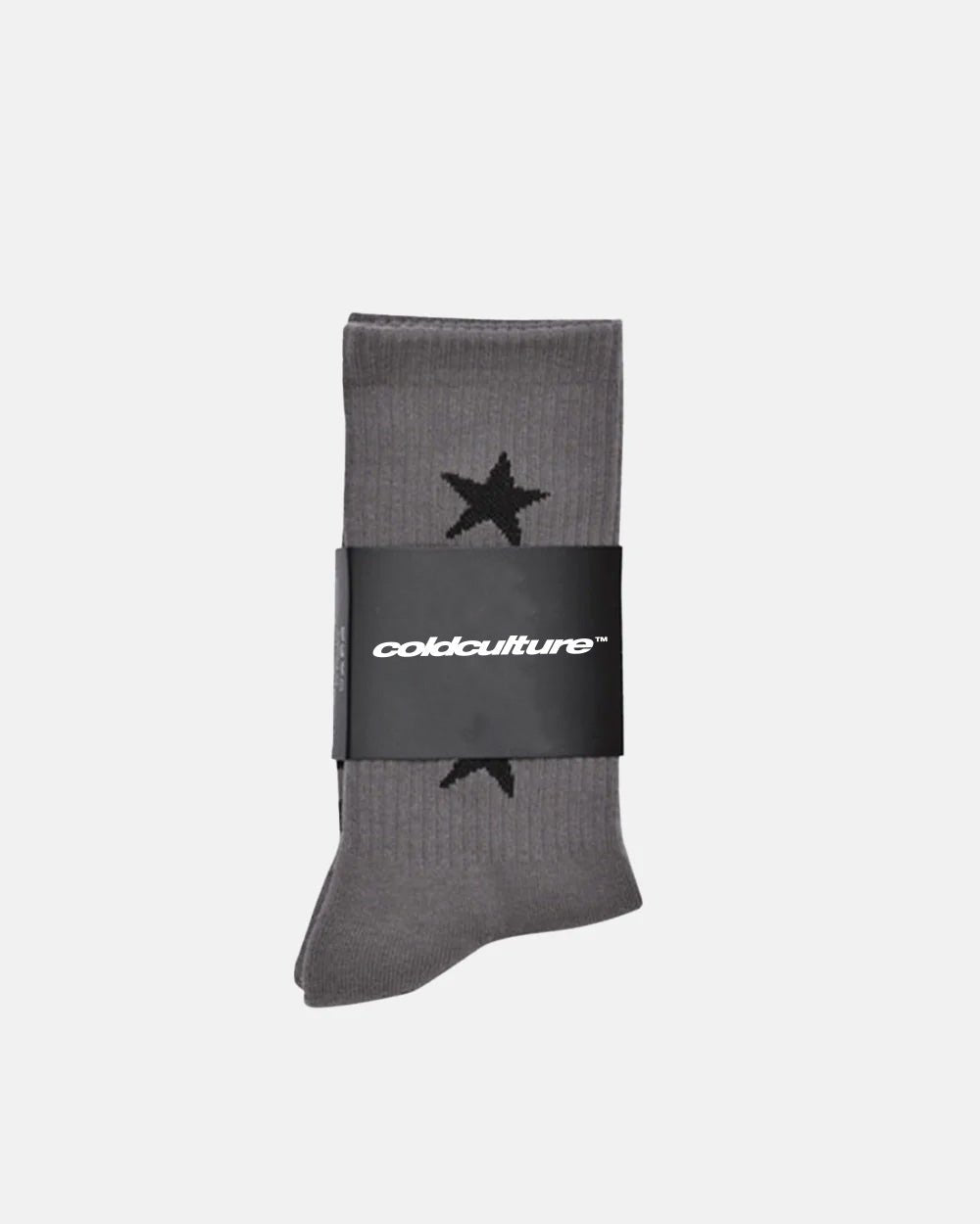 CALCETINES ESTRELLADOS GRIS CLARO