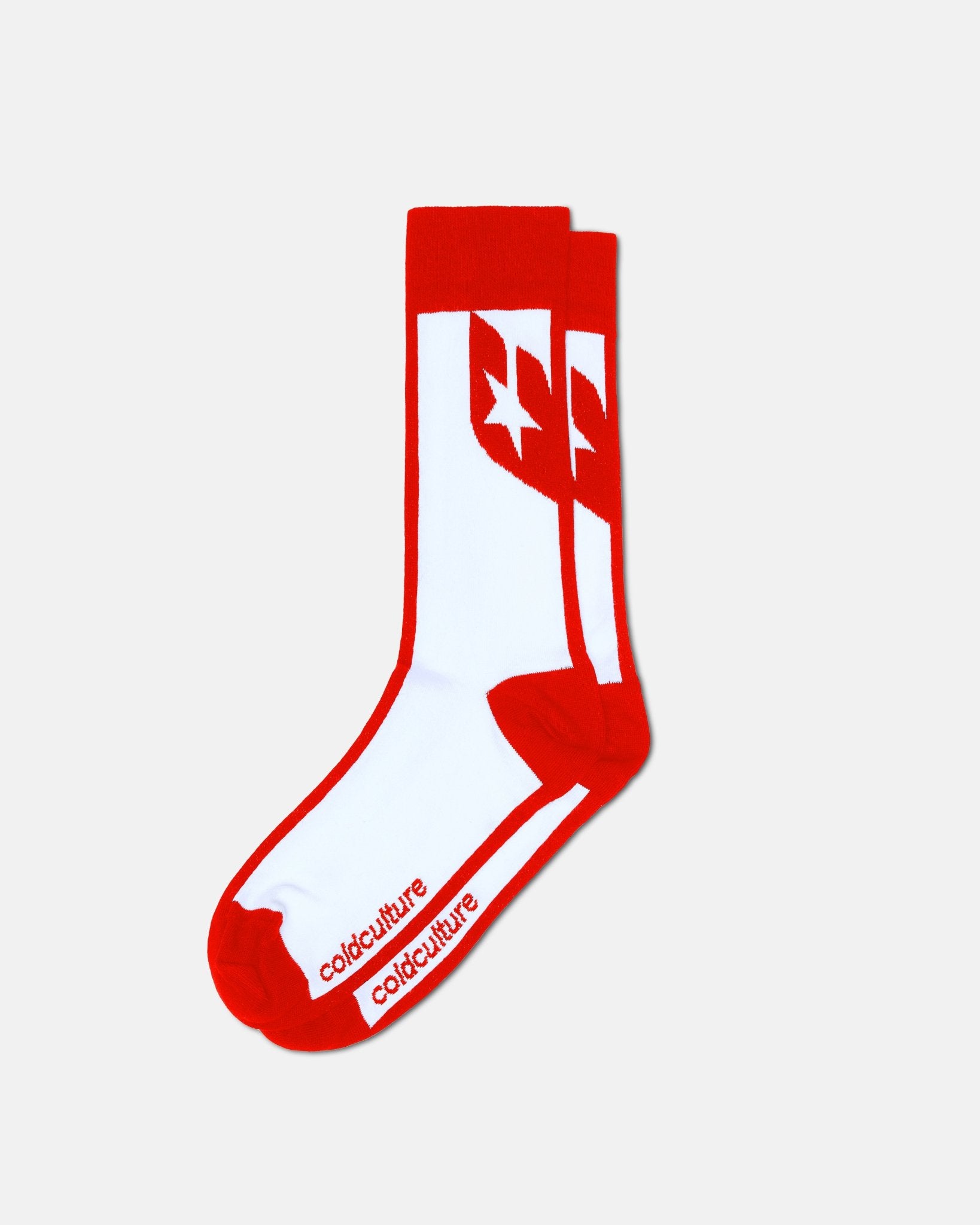 CALCETINES SILHOUETTE VIVID RED/WHITE