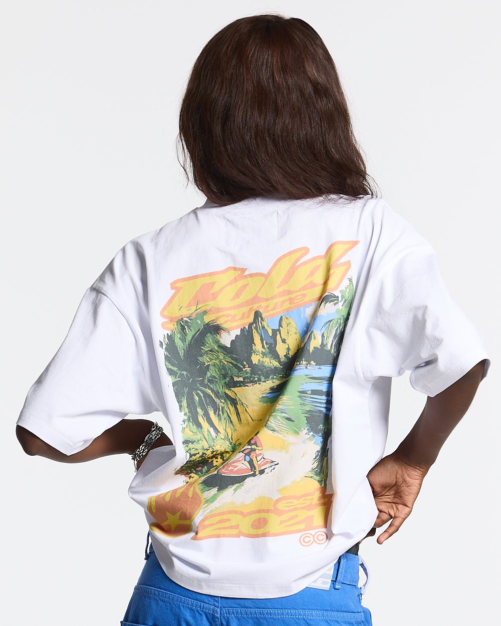 CAMISETA AQUÁTICA BLANCA