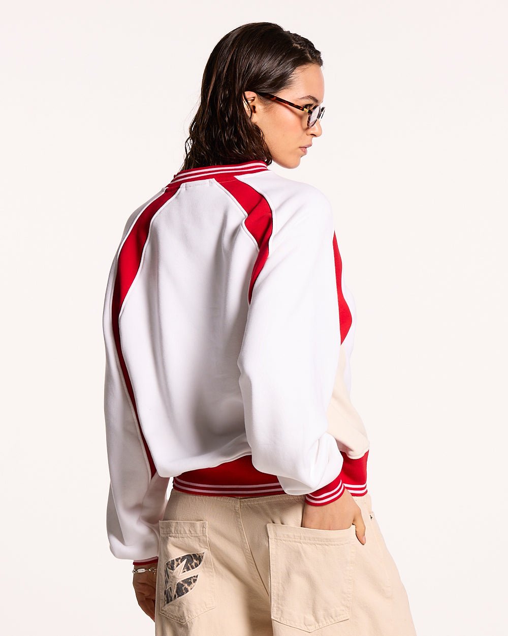 COWBOY VARSITY CREWNECK ROJO INTENSO