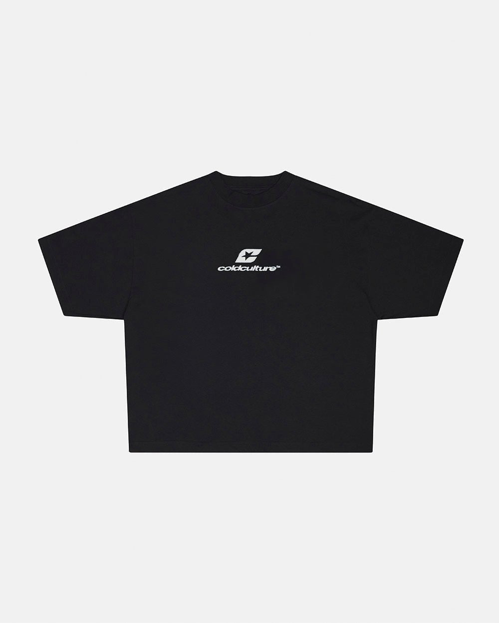 CAMISETA CURVADA NEGRO Y BLANCO CAMISETA CURVADA NEGRO Y BLANCO