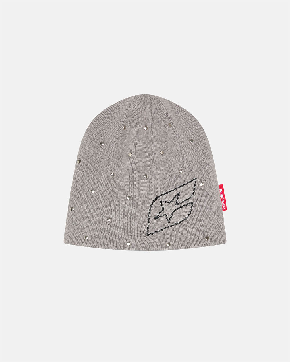 GORRO CON BOTONES GRIS