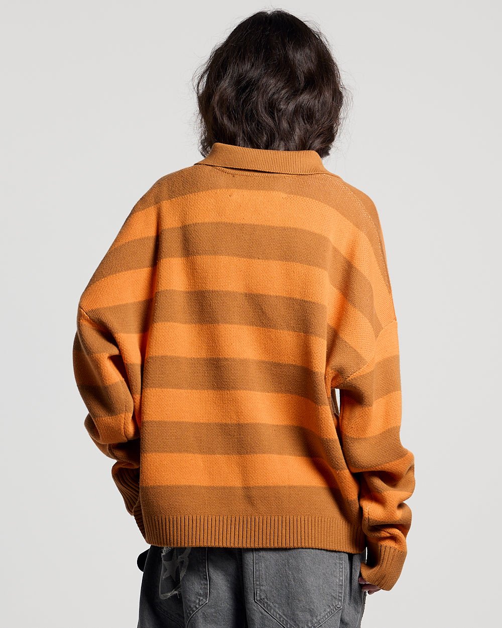 PÓLO DE LANA COLD BRICK NARANJA