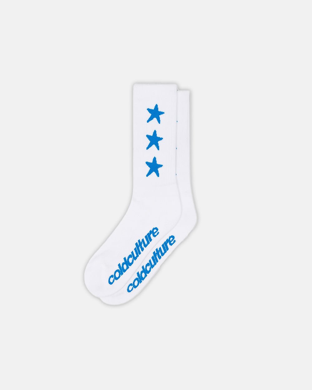 CALCETINES ESTRELLADOS AZUL/BLANCO