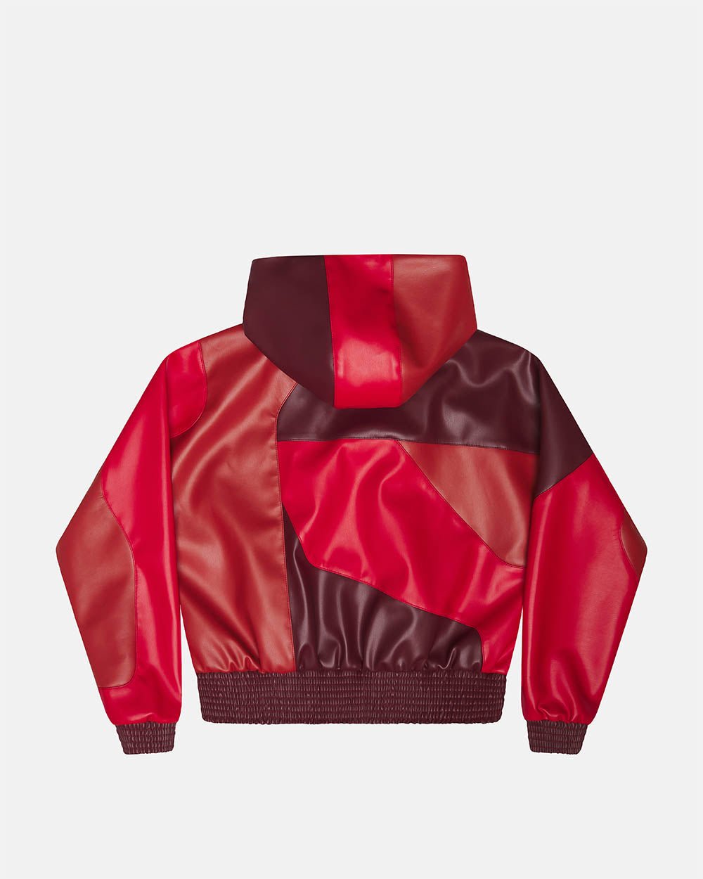 CHAQUETA ROUTE ROJA Y BURDEOS