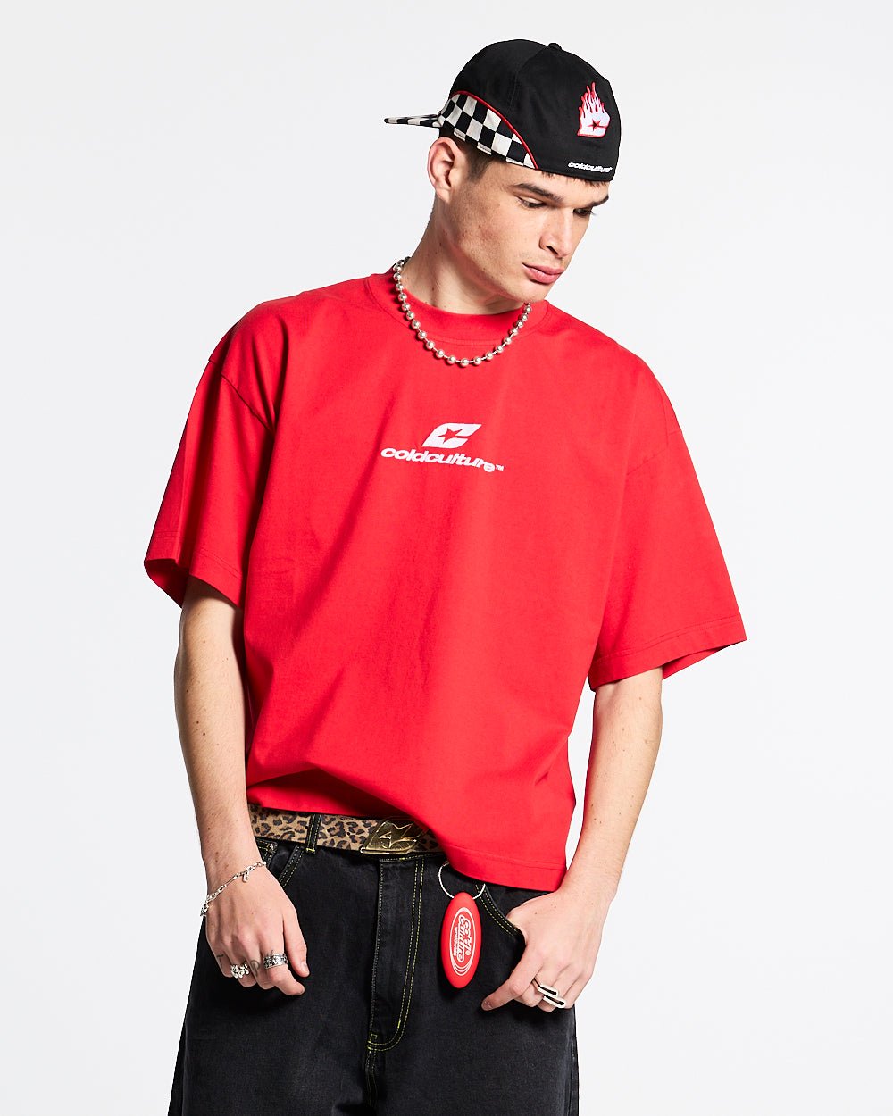 CAMISETA CURVA RACING RED