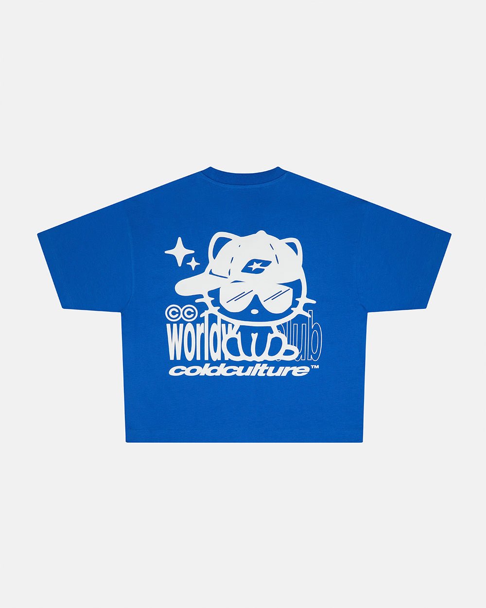 CIBERCAT TEE AZUL