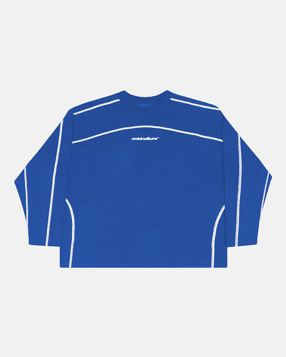 CAMISETA DE MANGA LARGA ROLLER AZUL VIVIDO