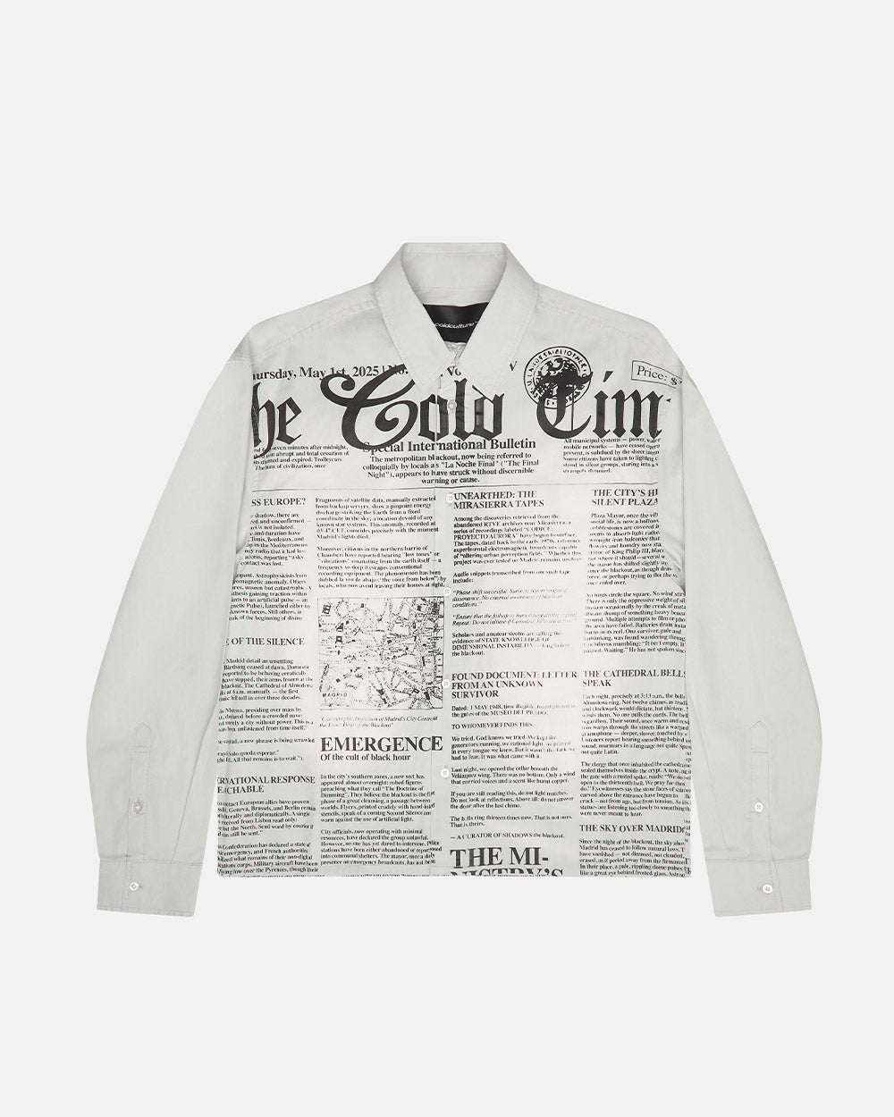 CAMISA DE MANGA LARGA BLANCA