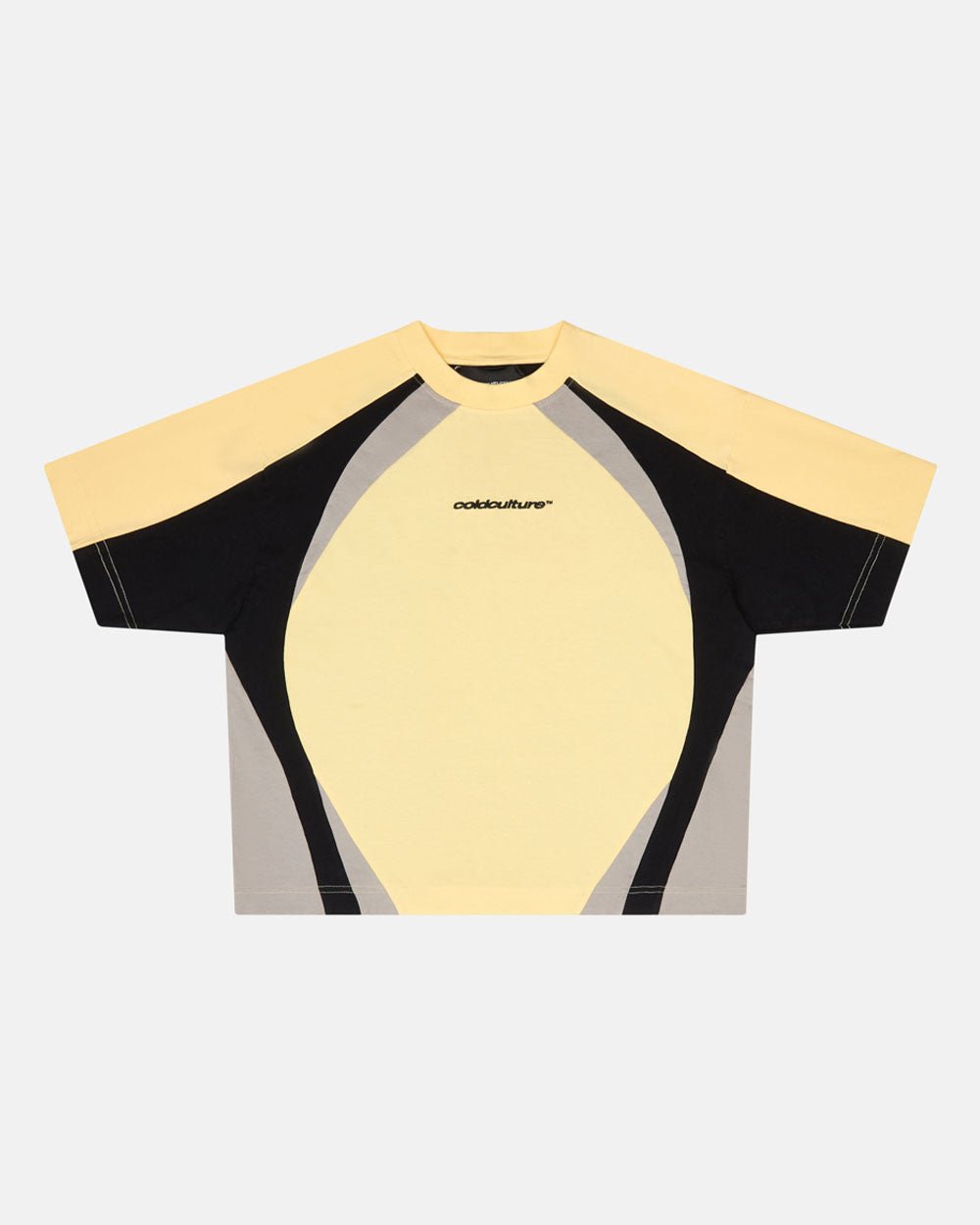 CAMISETA SPEED SPOKE AMARILLO Y NEGRO