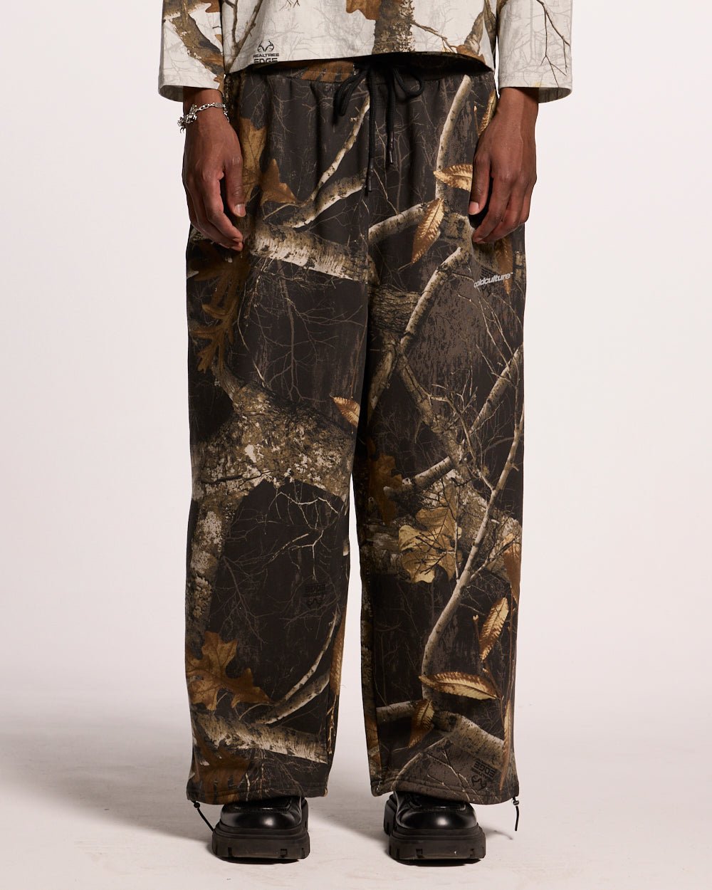 PANTALONES DE SUDADERA REALTREE NEGRO PANTALONES DE SUDADERA REALTREE NEGRO