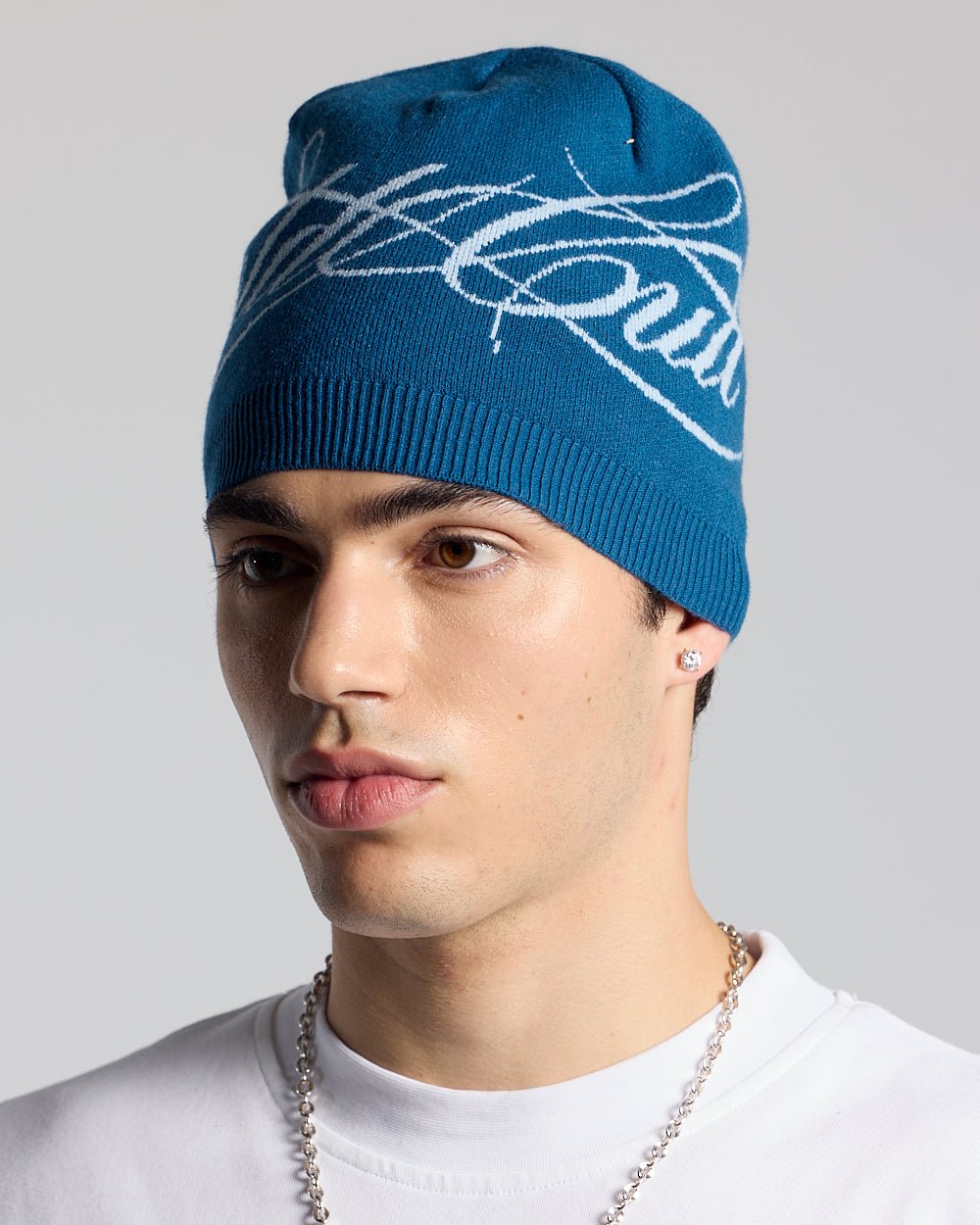 GORRO SCRIPT AZUL