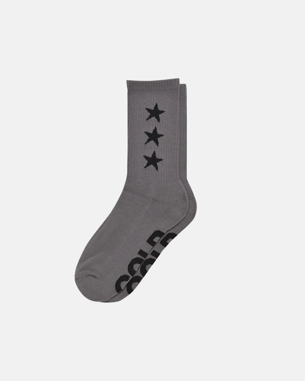 CALCETINES ESTRELLADOS GRIS CLARO