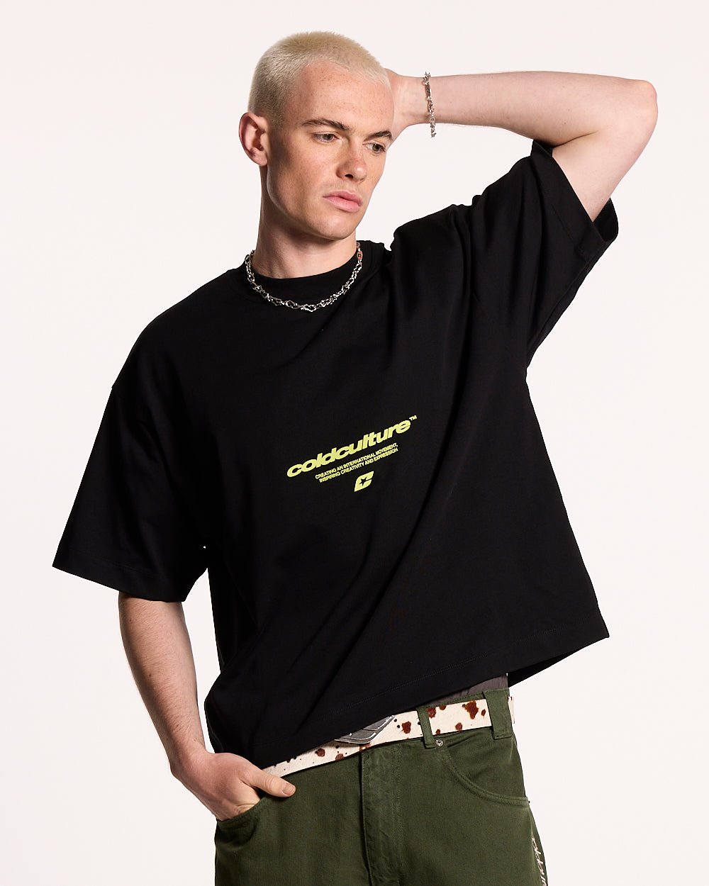 LET'S BOUNCE TEE NEGRO