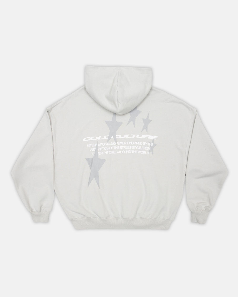 COSMOS ARC HOODIE GRIS CLARO