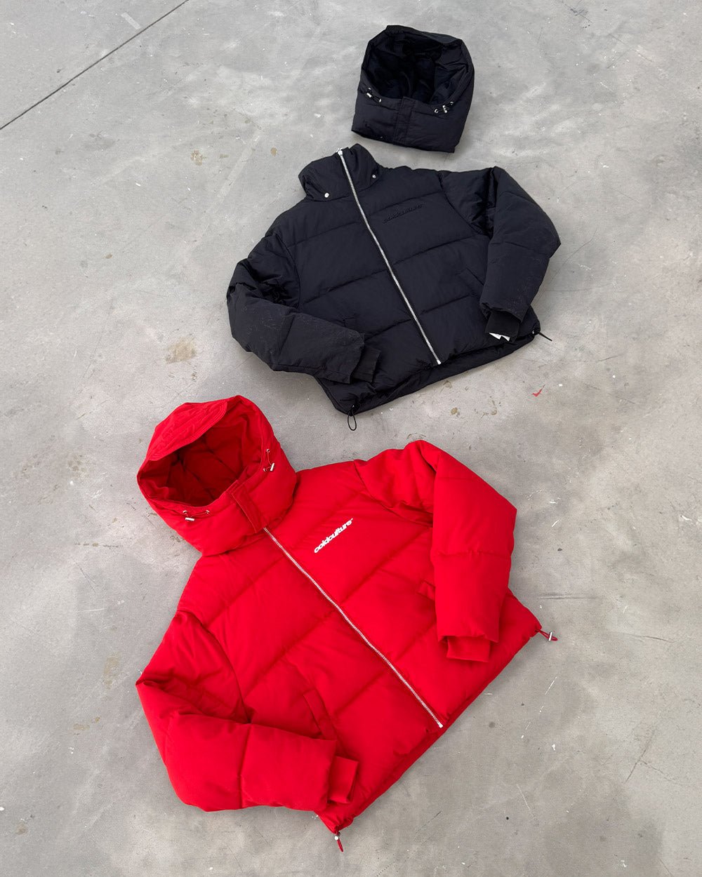 PUFFER DIARIO ROJO