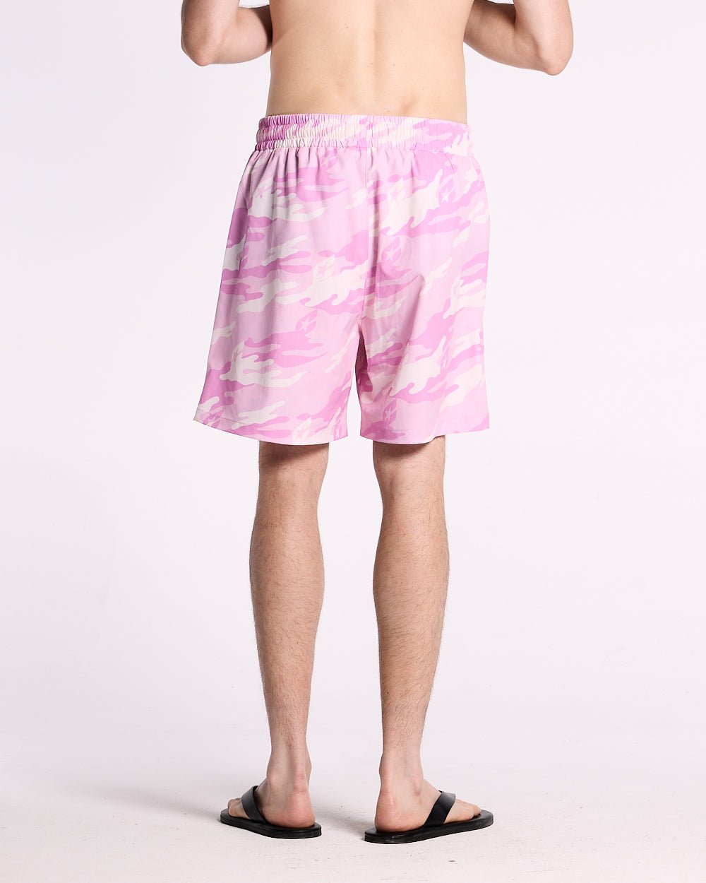 BAÑADOR DE CAMUFLAJE ROSA