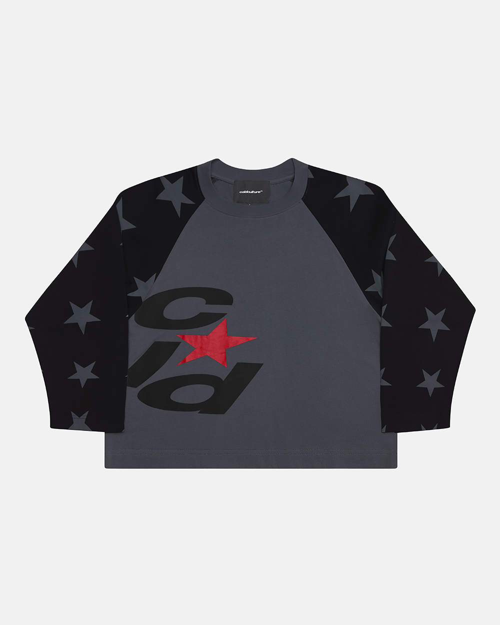 CAMISETA LARGA CONSTELLATION GRIS